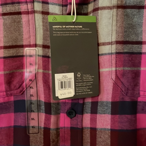 Alpine Design New with tag flannel top - Picture 3 of 4